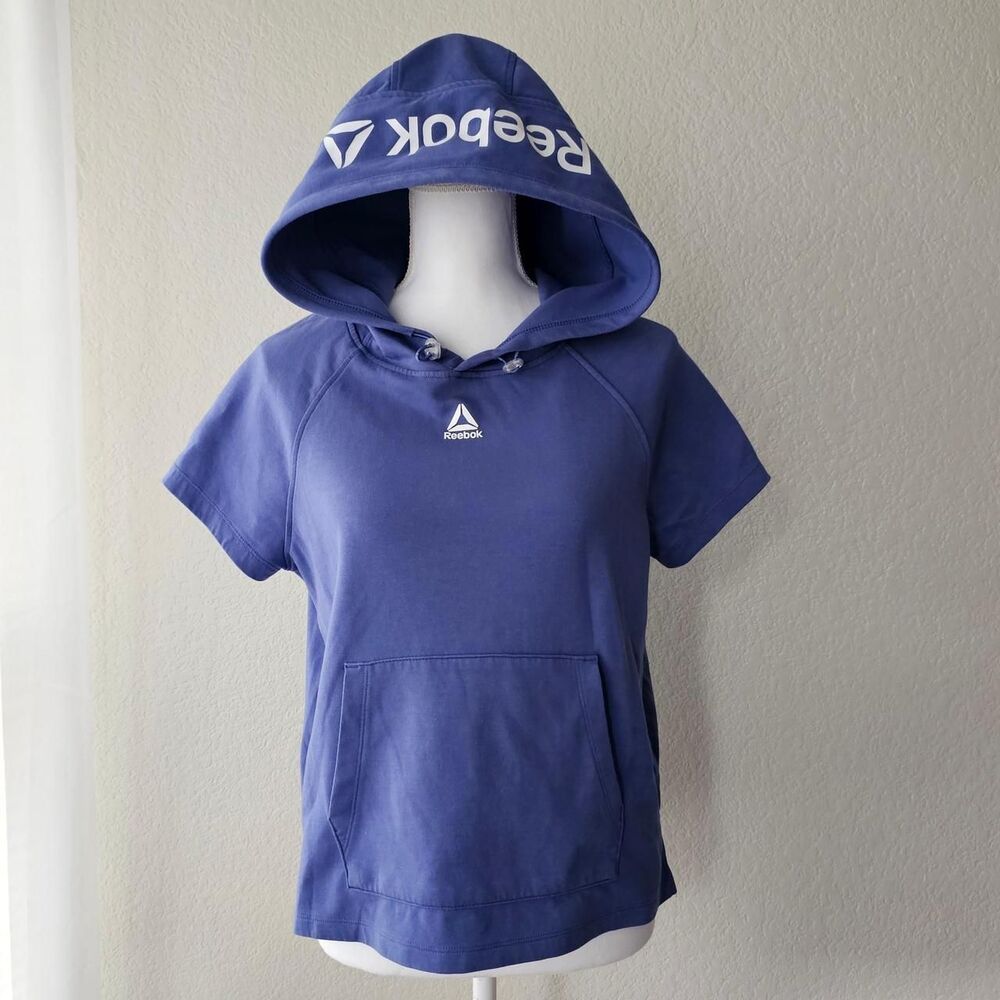 Reebok Short Sleeve Hoodie Size S
